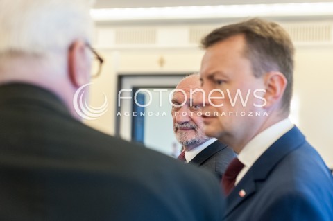  12.09.2017 WARSZAWA<br />POSIEDZENIE RADY MINISTROW<br />N/Z ANTONI MACIEREWICZ MARIUSZ BLASZCZAK<br /> 