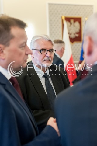  12.09.2017 WARSZAWA<br />POSIEDZENIE RADY MINISTROW<br />N/Z WITOLD WASZCZYKOWSKI MARIUSZ BLASZCZAK<br /> 