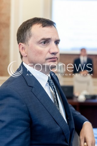  12.09.2017 WARSZAWA<br />POSIEDZENIE RADY MINISTROW<br />N/Z ZBIGNIEW ZIOBRO<br /> 