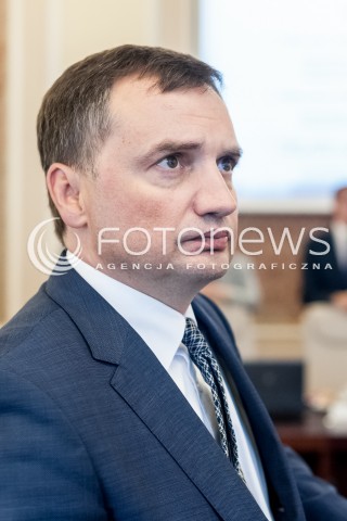  12.09.2017 WARSZAWA<br />POSIEDZENIE RADY MINISTROW<br />N/Z ZBIGNIEW ZIOBRO<br /> 