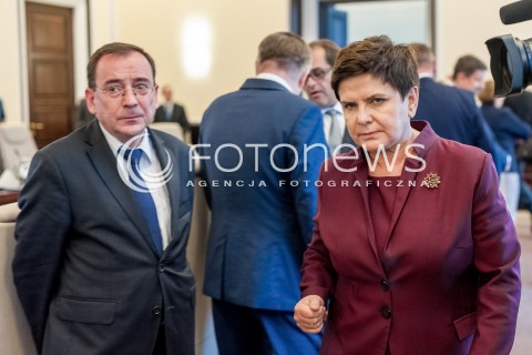 Posiedzenie Rady Ministrów w Warszawie