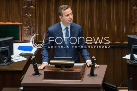  12.09.2017 WARSZAWA<br />POSIEDZENIE SEJMU RP <br />N/Z WLADYSLAW KOSINIAK KAMYSZ<br /> 