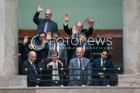  12.09.2017 WARSZAWA<br />POSIEDZENIE SEJMU RP <br />N/Z DELEGACJA IRAKU W SEJMIE<br /> 