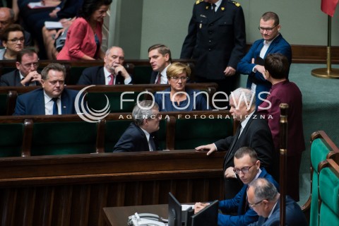  12.09.2017 WARSZAWA<br />POSIEDZENIE SEJMU RP <br />N/Z JAROSLAW KACZYNSKI PIOTR GLINSKI JAROSLAW ZIELINSKI<br /> 