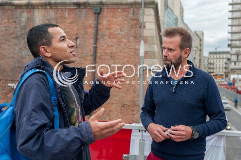  14.09.2017 WARSZAWA<br />WITAMY UCHODCOW<br />N/Z RAFAL BETLEJEWSKI<br /> 