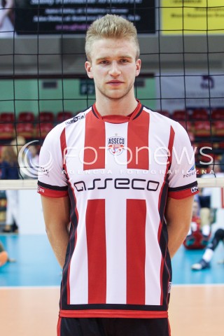  14.09.2017 KROSNO  <br />X MIEDZYNARODOWY TURNIEJ O PUCHAR PREZYDENTA MIASTA KROSNA<br />MECZ ASSECO RESOVIA - LOKOMOTIV CHARKOW <br />N/Z DOMINIK DEPOWSKI <br /> 