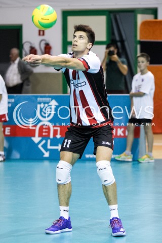  14.09.2017 KROSNO  <br />X MIEDZYNARODOWY TURNIEJ O PUCHAR PREZYDENTA MIASTA KROSNA<br />MECZ ASSECO RESOVIA - LOKOMOTIV CHARKOW <br />N/Z ALEKSANDER SLIWKA SYLWETKA <br /> 