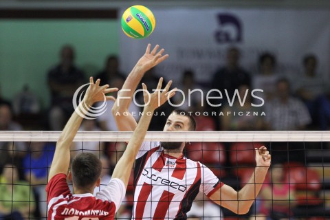  14.09.2017 KROSNO  <br />X MIEDZYNARODOWY TURNIEJ O PUCHAR PREZYDENTA MIASTA KROSNA<br />MECZ ASSECO RESOVIA - LOKOMOTIV CHARKOW <br />N/Z MARCIN MOZDZONEK <br /> 