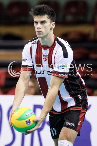  14.09.2017 KROSNO  <br />X MIEDZYNARODOWY TURNIEJ O PUCHAR PREZYDENTA MIASTA KROSNA<br />MECZ ASSECO RESOVIA - LOKOMOTIV CHARKOW <br />N/Z ALEKSANDER SLIWKA SYLWETKA <br /> 