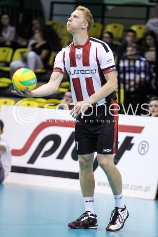  14.09.2017 KROSNO  <br />X MIEDZYNARODOWY TURNIEJ O PUCHAR PREZYDENTA MIASTA KROSNA<br />MECZ ASSECO RESOVIA - LOKOMOTIV CHARKOW <br />N/Z JAKUB JAROSZ SYLWETKA <br /> 