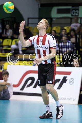  14.09.2017 KROSNO  <br />X MIEDZYNARODOWY TURNIEJ O PUCHAR PREZYDENTA MIASTA KROSNA<br />MECZ ASSECO RESOVIA - LOKOMOTIV CHARKOW <br />N/Z JAKUB JAROSZ SYLWETKA <br /> 