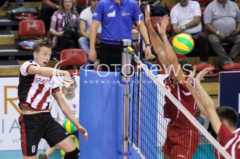  14.09.2017 KROSNO  <br />X MIEDZYNARODOWY TURNIEJ O PUCHAR PREZYDENTA MIASTA KROSNA<br />MECZ ASSECO RESOVIA - LOKOMOTIV CHARKOW <br />N/Z ELVISS KRASTINS <br /> 