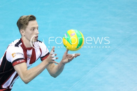  14.09.2017 KROSNO  <br />X MIEDZYNARODOWY TURNIEJ O PUCHAR PREZYDENTA MIASTA KROSNA<br />MECZ ASSECO RESOVIA - LOKOMOTIV CHARKOW <br />N/Z ELVISS KRASTINS SYLWETKA <br /> 