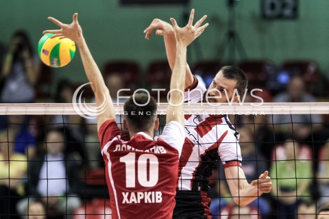  14.09.2017 KROSNO  <br />X MIEDZYNARODOWY TURNIEJ O PUCHAR PREZYDENTA MIASTA KROSNA<br />MECZ ASSECO RESOVIA - LOKOMOTIV CHARKOW <br />N/Z MARCIN MOZDZONEK <br /> 