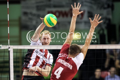  14.09.2017 KROSNO  <br />X MIEDZYNARODOWY TURNIEJ O PUCHAR PREZYDENTA MIASTA KROSNA<br />MECZ ASSECO RESOVIA - LOKOMOTIV CHARKOW <br />N/Z JAKUB JAROSZ <br /> 