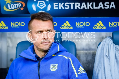  15.09.2017 GDYNIA <br />PILKA NOZNA - EKSTRAKLASA SEZON 2017/2018<br />MECZ ARKA GDYNIA - ZAGLEBIE LUBIN<br />N/Z LESZEK OJRZYNSKI<br /> 