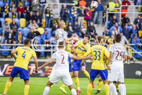  15.09.2017 GDYNIA <br />PILKA NOZNA - EKSTRAKLASA SEZON 2017/2018<br />MECZ ARKA GDYNIA - ZAGLEBIE LUBIN<br />N/Z FILIP JAZVIC SASA BALIC<br /> 