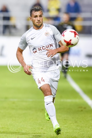  15.09.2017 GDYNIA <br />PILKA NOZNA - EKSTRAKLASA SEZON 2017/2018<br />MECZ ARKA GDYNIA - ZAGLEBIE LUBIN<br />N/Z ALAN CZERWINSKI<br /> 