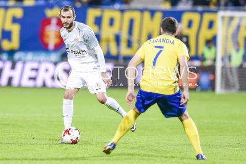  15.09.2017 GDYNIA <br />PILKA NOZNA - EKSTRAKLASA SEZON 2017/2018<br />MECZ ARKA GDYNIA - ZAGLEBIE LUBIN<br />N/Z FILIP STARZYNSKI<br /> 