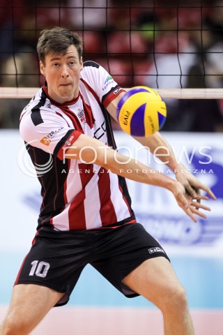  16.09.2017 KROSNO  <br />X MIEDZYNARODOWY TURNIEJ O PUCHAR PREZYDENTA MIASTA KROSNA<br />MECZ ASSECO RESOVIA - UPCAN SAN JUAN VOLLEY CLUB ARGENTYNA<br />N/Z JOCHEN SCHOPS SYLWETKA <br /> 