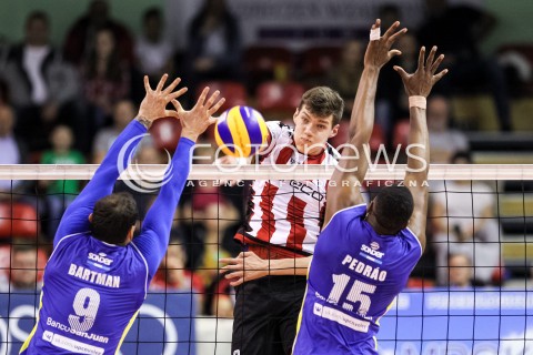  16.09.2017 KROSNO  <br />X MIEDZYNARODOWY TURNIEJ O PUCHAR PREZYDENTA MIASTA KROSNA<br />MECZ ASSECO RESOVIA - UPCAN SAN JUAN VOLLEY CLUB ARGENTYNA<br />N/Z BARTLOMIEJ LEMANSKI <br /> 
