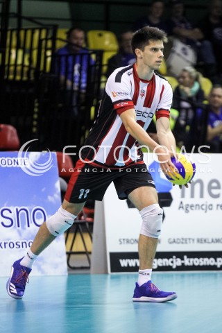  16.09.2017 KROSNO  <br />X MIEDZYNARODOWY TURNIEJ O PUCHAR PREZYDENTA MIASTA KROSNA<br />MECZ ASSECO RESOVIA - UPCAN SAN JUAN VOLLEY CLUB ARGENTYNA<br />N/Z ALEKSANDER SLIWKA SYLWETKA <br /> 