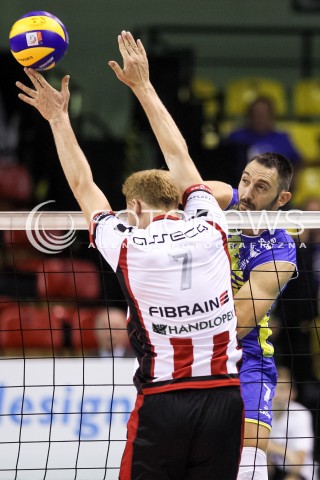  16.09.2017 KROSNO  <br />X MIEDZYNARODOWY TURNIEJ O PUCHAR PREZYDENTA MIASTA KROSNA<br />MECZ ASSECO RESOVIA - UPCAN SAN JUAN VOLLEY CLUB ARGENTYNA<br />N/Z NIKOLAY UCHIKOV <br /> 
