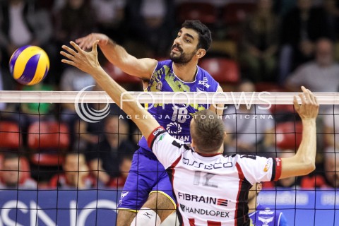  16.09.2017 KROSNO  <br />X MIEDZYNARODOWY TURNIEJ O PUCHAR PREZYDENTA MIASTA KROSNA<br />MECZ ASSECO RESOVIA - UPCAN SAN JUAN VOLLEY CLUB ARGENTYNA<br />N/Z MARTIN RAMOS <br /> 