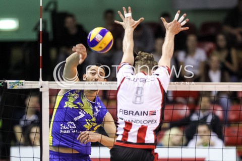  16.09.2017 KROSNO  <br />X MIEDZYNARODOWY TURNIEJ O PUCHAR PREZYDENTA MIASTA KROSNA<br />MECZ ASSECO RESOVIA - UPCAN SAN JUAN VOLLEY CLUB ARGENTYNA<br />N/Z NIKOLAY UCHIKOV <br /> 