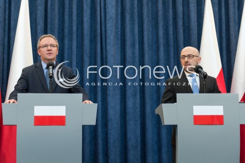 Konferencja ministrów w Kancelarii Prezydenta w Warszawie