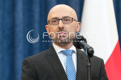  18.09.2017 WARSZAWA<br />KONFERENCJA PRASOWA MINISTROW W KANCELARII PREZYDENTA RP <br />N/Z KRZYSZTOF LAPINSKI<br /> 