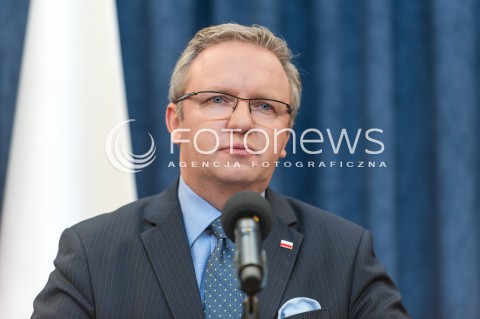  18.09.2017 WARSZAWA<br />KONFERENCJA PRASOWA MINISTROW W KANCELARII PREZYDENTA RP <br />N/Z KRZYSZTOF SZCZERSKI <br /> 