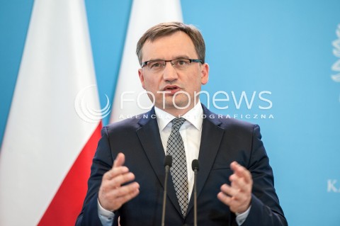  19.09.2017 WARSZAWA<br />KONFERENCJA PREMIER I MINISTRA SPRAWIEDLIWOSCI<br />N/Z ZBIGNIEW ZIOBRO<br /> 