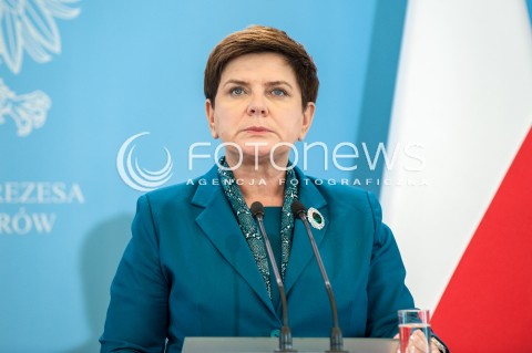  19.09.2017 WARSZAWA<br />KONFERENCJA PREMIER I MINISTRA SPRAWIEDLIWOSCI<br />N/Z BEATA SZYDLO<br /> 