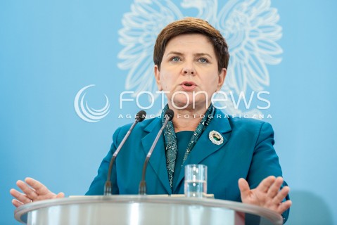 Konferencja po posiedzeniu Rady Ministrów w Warszawie