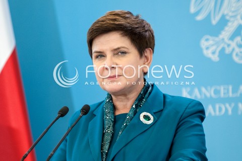  19.09.2017 WARSZAWA<br />KONFERENCJA PREMIER I MINISTRA SPRAWIEDLIWOSCI<br />N/Z BEATA SZYDLO<br /> 