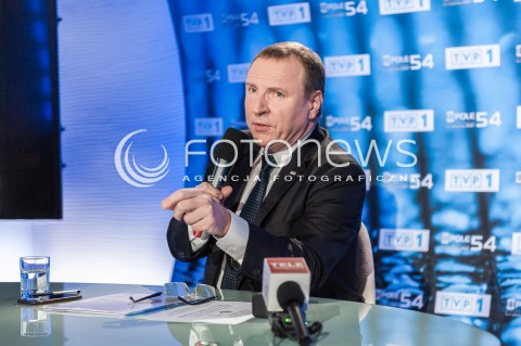  19.09.2017 WARSZAWA<br />KONFERENCJA PRASOWA JACKA KURSKIEGO DOTYCZACA OPOLA 2017<br />N/Z PREZES TVP SA JACEK KURSKI<br /> 