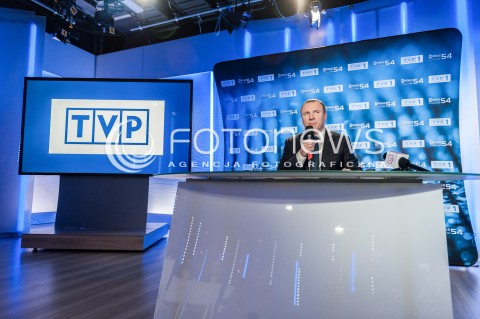 19.09.2017 WARSZAWA<br />KONFERENCJA PRASOWA JACKA KURSKIEGO DOTYCZACA OPOLA 2017<br />N/Z PREZES TVP SA JACEK KURSKI<br /> 