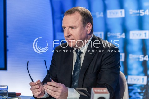  19.09.2017 WARSZAWA<br />KONFERENCJA PRASOWA JACKA KURSKIEGO DOTYCZACA OPOLA 2017<br />N/Z PREZES TVP SA JACEK KURSKI<br /> 