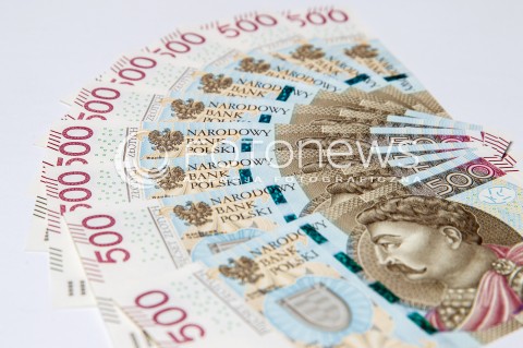  20.09.2017 RZESZOW<br />NOWE BANKNOTY 500 ZLOTOWE<br />N/Z BANKNOTY PIENIADZE 500ZL<br /> 