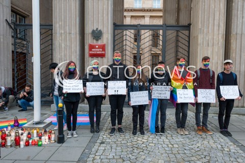  23.09.2017 WARSZAWA<br />ZNICZ DLA KACPRA PRZECIWKO DYSKRYMINACJI MNIEJSZOSCI<br />N/Z UCZESTNICY WYDARZENIA<br /> 