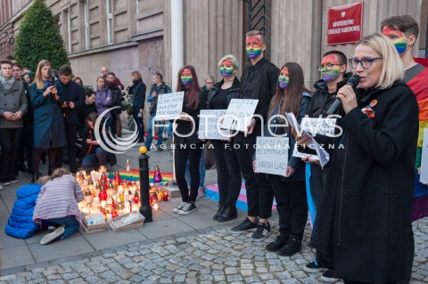 Akcja "Znicz dla Kacpra" w Warszawie
