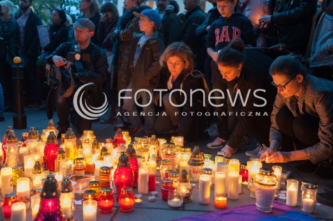  23.09.2017 WARSZAWA<br />ZNICZ DLA KACPRA PRZECIWKO DYSKRYMINACJI MNIEJSZOSCI<br />N/Z UCZESTNICY WYDARZENIA<br /> 