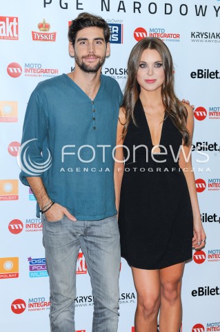  23.09.2017 WARSZAWA <br />ROZTANCZONY PGE NARODOWY<br />N/Z ALVARO SOLER MONIKA LEWCZUK<br /> 