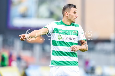  23.09.2017 NIECIECZA <br />PILKA NOZNA - EKSTRAKLASA SEZON 2017/2018<br />MECZ BRUK-BET TERMALICA NIECIECZA - LECHIA GDANSK<br />N/Z MATO MILOS<br /> 