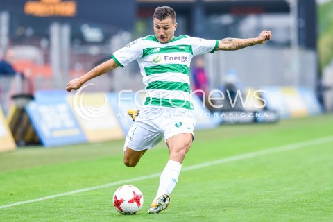  23.09.2017 NIECIECZA <br />PILKA NOZNA - EKSTRAKLASA SEZON 2017/2018<br />MECZ BRUK-BET TERMALICA NIECIECZA - LECHIA GDANSK<br />N/Z MATO MILOS<br /> 