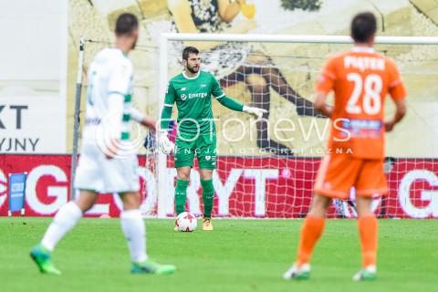  23.09.2017 NIECIECZA <br />PILKA NOZNA - EKSTRAKLASA SEZON 2017/2018<br />MECZ BRUK-BET TERMALICA NIECIECZA - LECHIA GDANSK<br />N/Z DUSAN KUCIAK<br /> 