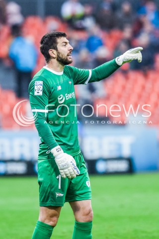  23.09.2017 NIECIECZA <br />PILKA NOZNA - EKSTRAKLASA SEZON 2017/2018<br />MECZ BRUK-BET TERMALICA NIECIECZA - LECHIA GDANSK<br />N/Z DUSAN KUCIAK<br /> 