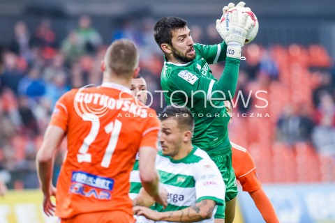  23.09.2017 NIECIECZA <br />PILKA NOZNA - EKSTRAKLASA SEZON 2017/2018<br />MECZ BRUK-BET TERMALICA NIECIECZA - LECHIA GDANSK<br />N/Z DUSAN KUCIAK<br /> 