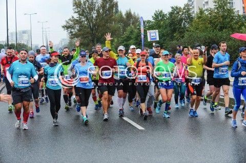  24.09.2017 WARSZAWA <br />39 PZU MARATON WARSZAWSKI<br />N/Z UCZESTNICY BIEGU<br /> 